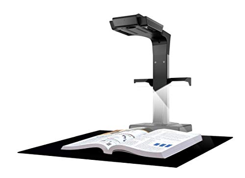 CZUR ET18 Pro Professional Document Scanner, 2nd Gen Auto-Flatten & Deskew Tech, 18MP Sony Camera, Capture A3, 186 Languages OCR, Convert to PDF/Searchable PDF/Word/Tiff/Excel, Run On Windows&Mac OS
