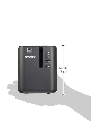 Brother P-Touch PT-P950NW Industrial Network Laminate Label Printer, Up to 36 mm Labels, Standard USB 2.0 and Serial, Ethernet, Built-in Wi-Fi, Optional Bluetooth