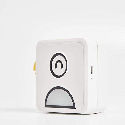 PoooliPrint L2 Inkless Pocket Printer, Yellow + White Sticky Paper 3 Rolls