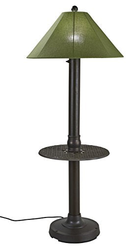 Patio Living Concepts 65697 Catalina Outdoor Floor Lamp with Table