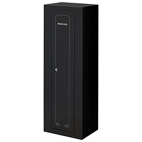 Stack-On GCB-910 Steel 10-Gun Compact Steel Security Cabinet, Black