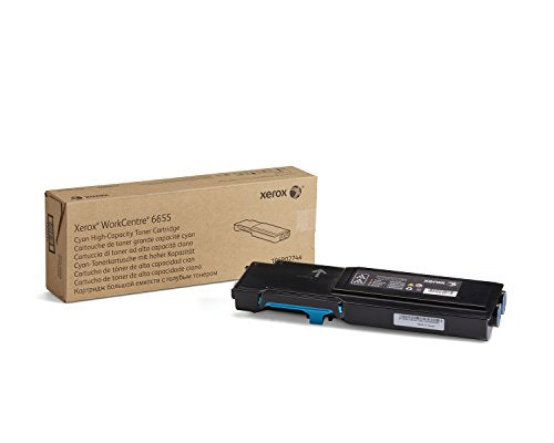 Genuine Xerox Cyan Toner Cartridge for the WorkCentre 6655/X, 106R02744