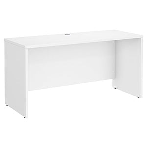 Bush Business Furniture Studio C 60W x 24D Credenza Desk in White