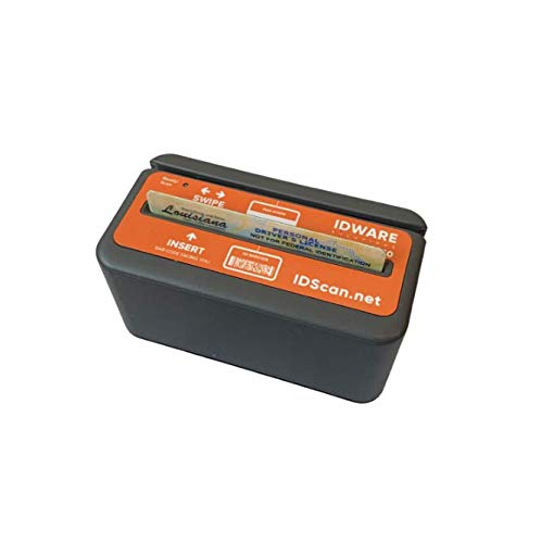 IDWare Age I ID Driver License Verification Solution I VeriScan Desktop for Age Verification & Visitor Management I Ideal for Vape Shop, Tobacco Shop, Nightclub & Bar