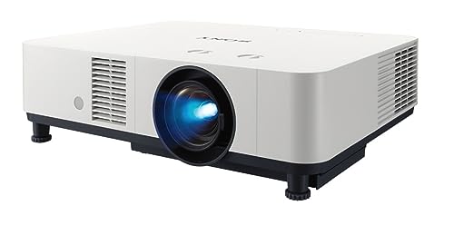 Sony Pro VPL-PHZ51 3LCD Laser Projector; 4K Input Support; 5800 Lumen; WUXGA Resolution; Auto Power On; Manual Focus; 16W Speaker; 1.6x Zoom