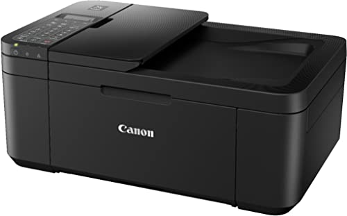 Canon PIXMA TR45 20 All-in-One Wireless Color Inkjet Printer for Business Home Office, Black - Print Scan Copy Fax - 4800 x 1200 dpi, Auto 2-Sided Printing, 8.5 x 14 Max Print Size, 20-Sheet ADF