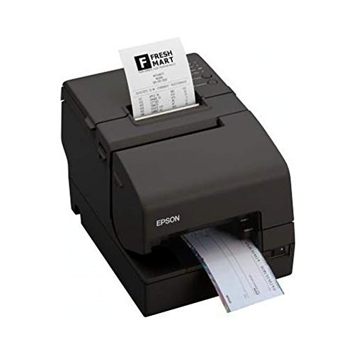 Epson C31CB25902 TM-H6000IV Multifunction Printer Energy Star MICRENDORSE Serial and USB PS180 - Color Dark Gray