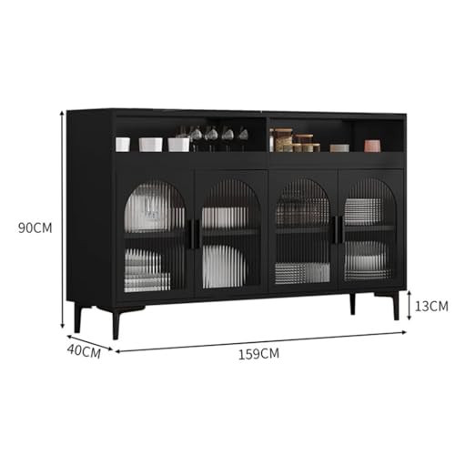 Storage Sound Scandinavian Living Room Cabinet Cosmetics Wooden Coffee Tea Set Glass Furniture