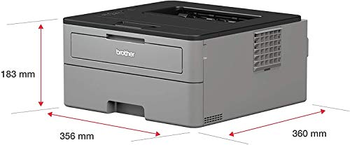 Brother HL-L2300D Monochrome Laser Printer with Duplex Printing