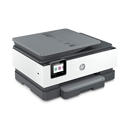 HP OfficeJet Pro 8034e Wireless Color All-in-One Printer with Instant Ink, White