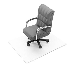 Floortex Cleartex Megamat 46" x 60" Chair Mat for Hard Floors & Carpets, Polycarbonate