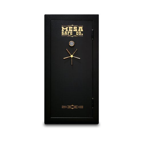 Mesa Safe MESA MBF7236E-P All Steel Burglary and Fire Safe with Electronic Lock, 22.9-Cubic Foot, Black Textured Black