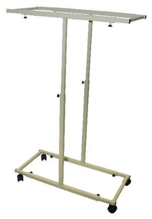 Adir Corp. Mobile Vertical Plan Center for Blueprints - Plans, Sand Beige with 12 42" File Hanging Clamps
