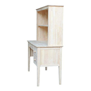 International Concepts K-OF66-65H Desk with Hutch