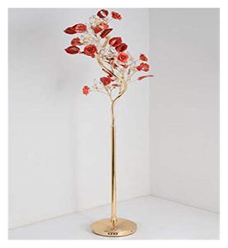 EESHHA Crystal Floor Lamp with Ceramics Base - Nero Red 1