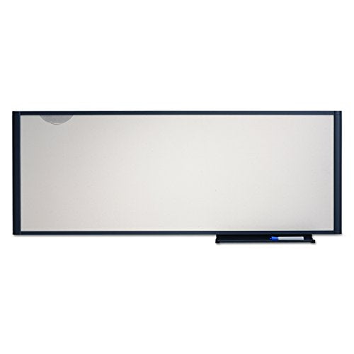 Quartet WM4818 Quartet Workstation Total Erase Marker Board, Dry-Erase, 48 x 18, WE, GY Frame