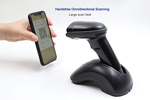 TEEMI TMSL-55CR 2D Bluetooth Barcode Scanner with USB Cradle - Case of 20