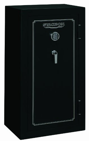 Stack-On FS-24-MB-E 24-Gun Fire Resistant Safe with Electronic Lock, Matte Black