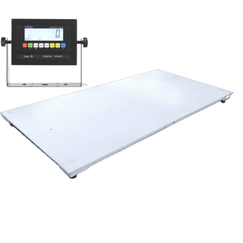 SellEton.com Industrial Floor Scale 48" x 72", 10,000 lbs x 1 lb, Non-NTEP