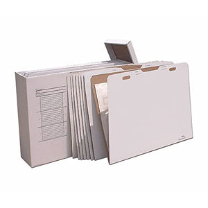 AOS Vertical Flat File Organizer - Stores Flat Items up to 30" X 42"