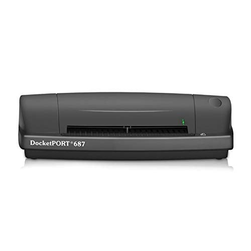 DocketPort DP687 Duplex Card Scanner with DocketSCAN Business Card
