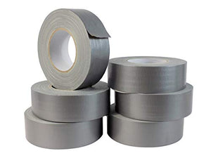 WOD CDT-UG7 Utilty Grade Silver (Gray) Duct Tape, 2 inch x 60 yds. (Pack of 24) Waterproof, UV Resistant for Crafts & Home Improvement