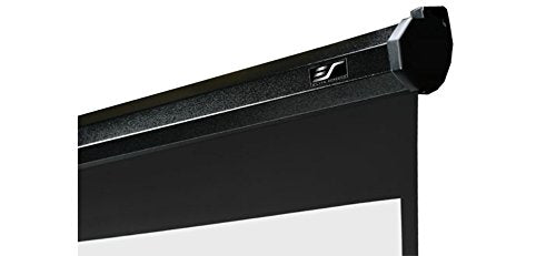 Elite Screens Manual Series, 100-INCH 16:9, Pull Down Manual Projector Screen with AUTO LOCK, Movie Home Theater 8K / 4K Ultra HD 3D Ready, 2-YEAR WARRANTY, M100UWH, 16:9, Black