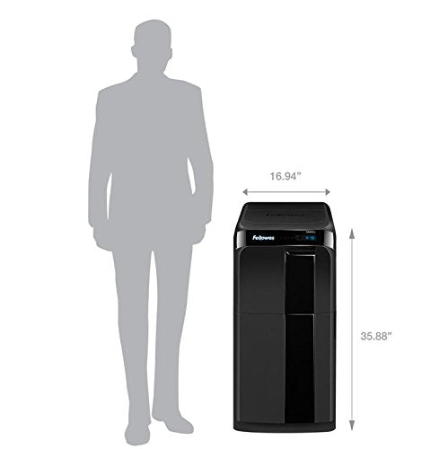 Fellowes AutoMax 500CL 500-Sheet Cross-Cut Auto Feed Shredder (4655301)