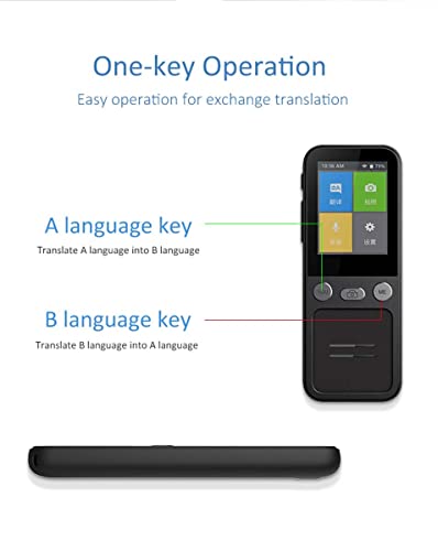 UsmAsk Smart Foreign Language Translator Portable Photo Translation Machine