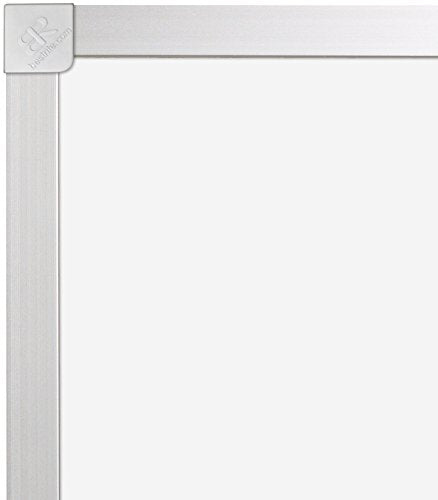 Best-Rite ABC Classroom Dry Erase Porcelain Steel Magnetic Markerboard, 4 x 6 Feet Whiteboard (2H2NG-25)
