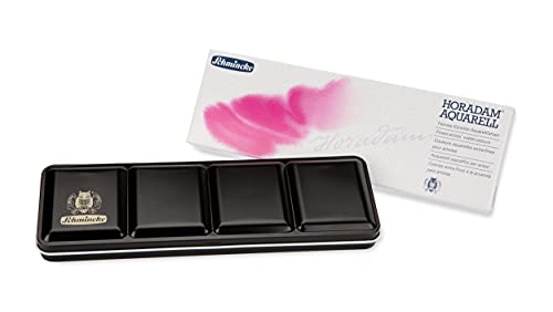 Schmincke Horadam Aquarell Half-Pan Paint Metal Set, Set of 24 Colors (74424097)