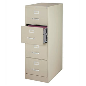 Scranton & Co 4 Drawer Legal File Cabinet in Putty
