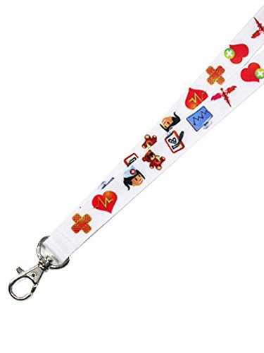 PinMart's Fun Nurse Lanyard Badge ID Holder RN Nursing Gift