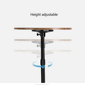 NASTYA Portable Projector Stand with Adjustable Height and Tray - Black