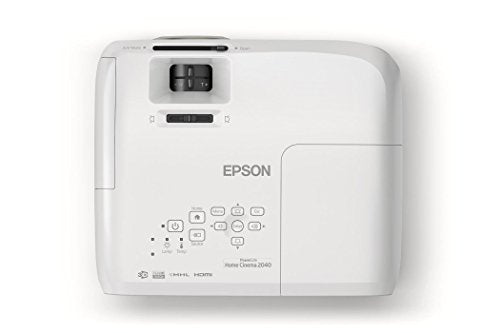 Epson Home Cinema 2040 1080p 3D 3LCD Home Theater Projector (Renewed)