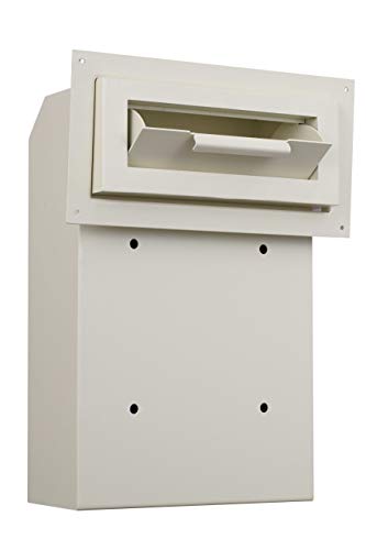 Protex WSS-159E II Through The Door Drop Box with Electronic Lock, Beige
