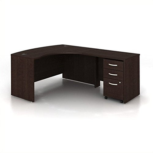 Bush Business Series C 3-Piece Right-Hand Computer Bow Desk