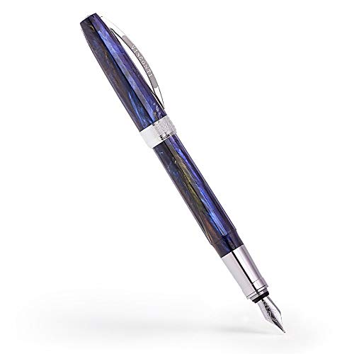 Visconti Impressionist Van Gogh Fountain Pen - Starry Night Blue, Medium Nib 783.18M