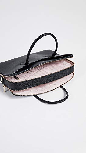 Kate Spade New York Margaux Double Zip Laptop Bag, Black, One Size