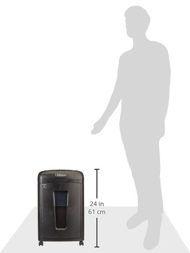 Fellowes Powershred 455Ms 9-Sheet Micro-Cut Paper and Credit Card Shredder with Auto Reverse (4689401)