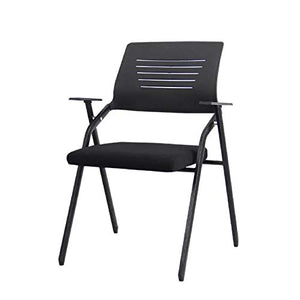 LiRuiPengBJ Mesh Nesting Folding Chairs, Black Back, 3-Pack