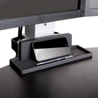 Ergonomic Home Innovative Winston Sit Stand Workstation is A Triple Monitor Stand That Easily Converts Your Existing Desk to an Ergonomic Workstation. Stand to Get Fit!. #Ehwstn-3-Fs