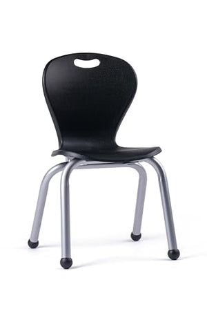 Schooled Student Stack Chair - Ergonomic Molded Seat Shell - Set of 6