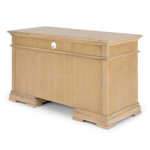 Homestyles Manor House Pedestal Desk, Brown