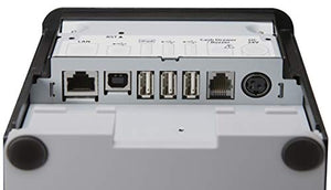 Star Micronics mC-Print3 3-inch Ethernet (LAN) / USB / Lightning Thermal POS Printer with CloudPRNT, Peripheral Hub, Cutter, and External Power Supply - Black