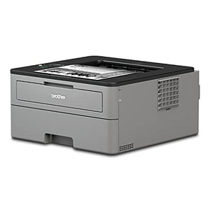 Brother HL-L2325DWB Compact Monochrome Single Function Laser Printer with Duplex and Wireless Printing for Business Office, Fast Print Speed 26ppm, 2400 x 600 dpi, 250-sheet, CBMOUN Printer Cable