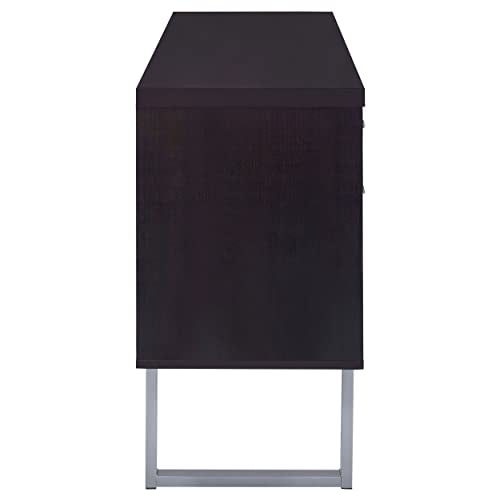 Coaster Home Furnishings Lawtey 5-Drawer Credenza Cappuccino
