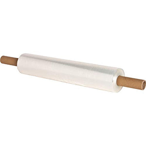 PackageZoom 20 inch x 1000 Feet Stretch Wrap Extended Core Handle, Clear Stretch Film, 16 Rolls