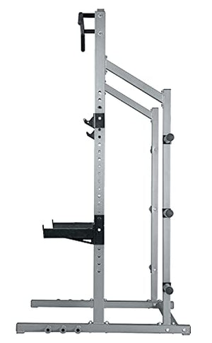 GDLF Power Rack Squat Stand Home Gym Strength Training Power Cage Weight Rack with Pull Up Attachment