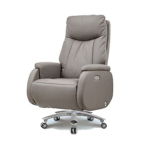 HUIQC Managerial Executive Chair with Electric Footrest, Beige